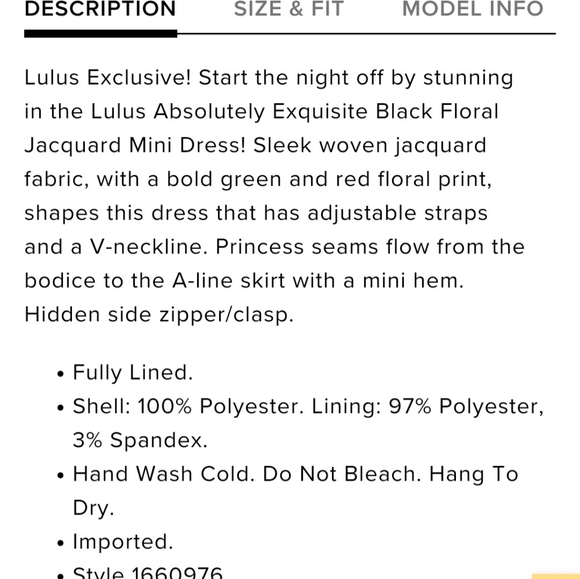 Floral Jacquard Mini Dress - Picture 9 of 9